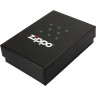 Zippo Black Ultralite 355 — зажигалка, чёрно-серебристая